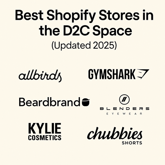 Best Shopify Stores in the D2C Space (Updated 2025)